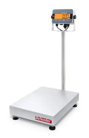 Click Here To Enlarge This Photo Of OHAUS DEFENDER 3000 STAINLESS FOOD INDUSTRY FLOOR SCALE