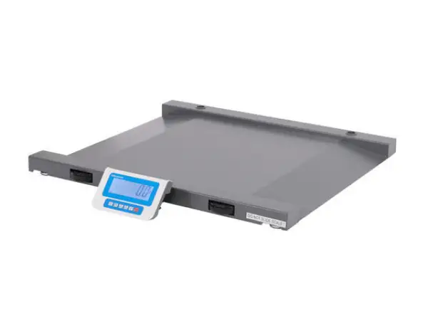 Click Here To Enlarge This Photo Of BRECKNELL DS1000-LCD LOW-PROFILE BARREL WEIGHER