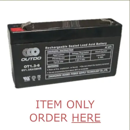 Click Here To Enlarge This Photo Of Replacement Rechargeable Battery &lpar;Type 3&rpar;