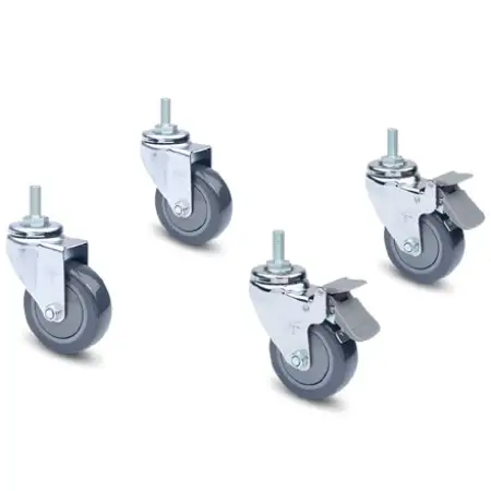 Click Here To Enlarge This Photo Of Set of 4 wheels for the Defender series &lpar;2 with brakes&rpar;