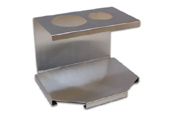 Click Here To Enlarge This Photo Of Stainless steel ice cream cone holder option - Ohaus Valor 3000