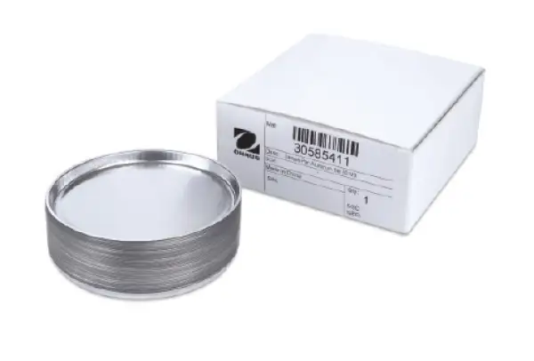 Click Here To Enlarge This Photo Of Pack of 50 aluminium sample pans - Ohaus MB32